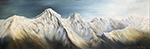 Majestic Peaks painted by Wendy Palmer