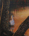 Twilight Reflection painted by Wendy Palmer.<br>
				Acrylic on Canvas Original - 8 inch x 10 inch. ORIGINAL SOLD!<br>
				Available in Gicl�e Prints - 8 inch x 10 inch.