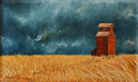 Abandoned painted by Wendy Palmer<br>
				Oil on Canvas ~ 3 inch x 5 inch<br>
                ORIGINAL SOLD !<br>
                No reproductions available.